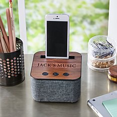 Bluetooth Wood Speaker Dock